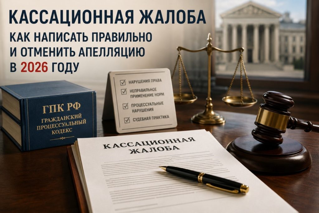 Разбираем, как правильно подать кассационную жалобу, когда кассация отменяет апелляцию и может ли изменить решение суда.